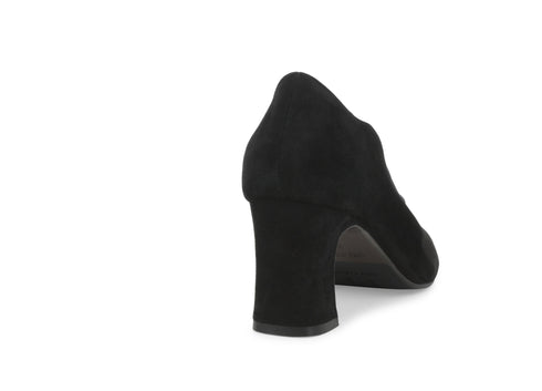 Melluso Scarpe Eleganti Accollate Senza Stringhe Tomaia Camoscio